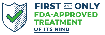 First and only FDA-approved treatment of its kind
